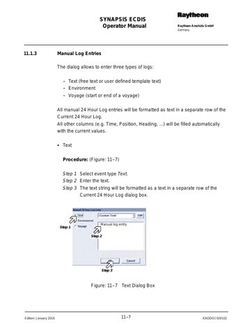 Raytheon Anschuetz SYNAPSIS ECDIS – Page preview (952ab748b69d_S160-335 S. 166)