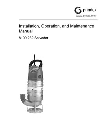 Grindex Salvador – Drawing (Grindex datasheet S. 3)
