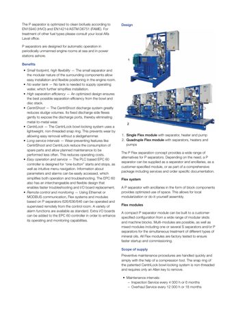 Alfa Laval P 626 – Drawing (Alfa Laval datasheet S. 2)
