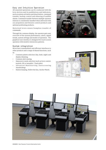 Kongsberg Maritime Mcon Steering Gear Control – Drawing (Kongsberg Maritime datasheet S. 2)
