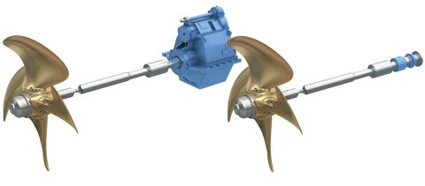Kongsberg Kamewa CP-A Hub 50 – Photo (Kongsberg datasheet S. 1)