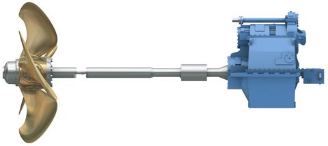 Kongsberg Kamewa CP-A Hub 50 – Photo (Kongsberg datasheet S. 3)