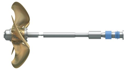 Kongsberg Kamewa CP-A Hub 50 – Photo (Kongsberg datasheet S. 3)