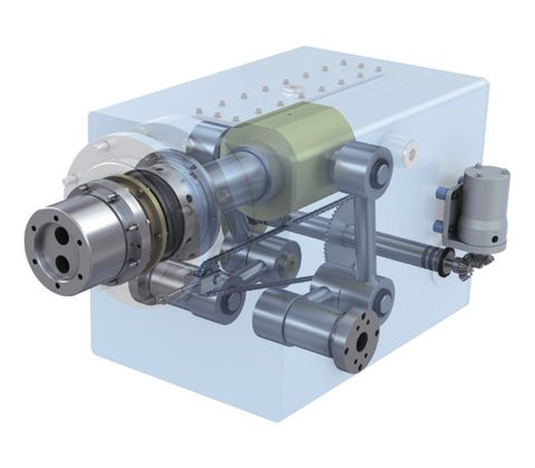 Kongsberg Kamewa CP-A Hub 66 – Photo (Kongsberg datasheet S. 2)