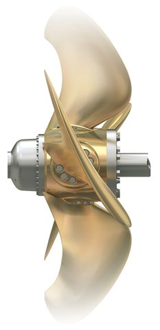 Kongsberg Kamewa CP-A Hub 66 – Photo (Kongsberg datasheet S. 3)