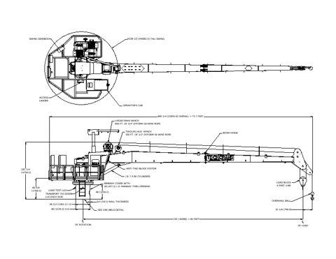 Techcrane F60 – Page preview (Techcrane datasheet S. 1)