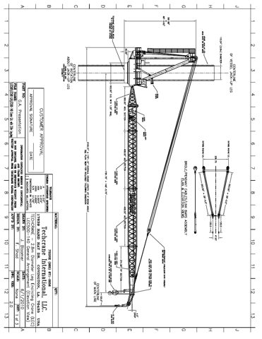 Techcrane LEC500 – Drawing (Techcrane datasheet S. 1)