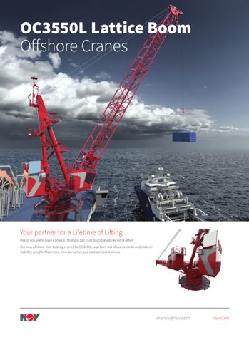 NOV (National Oilwell Varco) OC3550L – Page preview (NOV (National Oilwell Varco) datasheet S. 1)