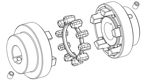 IMO/Colfax ACF Series (080, 100, 110, 125, 140) – Photo (IMO/Colfax datasheet S. 6)