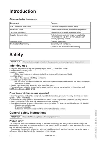 IMO/Colfax ACF Series (080, 100, 110, 125, 140) – Drawing (IMO/Colfax datasheet S. 2)