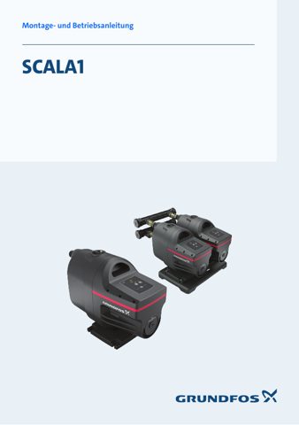 Grundfos SCALA1 3-25 – Drawing (Grundfos datasheet S. 1)