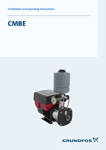 Grundfos CMBE 3-30 – Drawing (Grundfos datasheet S. 1)