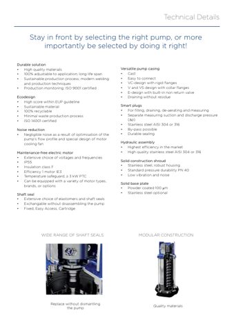 DESMI DP – Page preview (DESMI datasheet S. 3)
