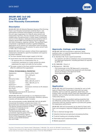 Skum/Tyco ARC 3x3 UG – Rysunek (Skum/Tyco datasheet S. 1)