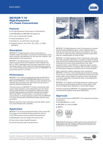 Skum/Tyco METEOR T-10 – Drawing (Skum/Tyco datasheet S. 1)