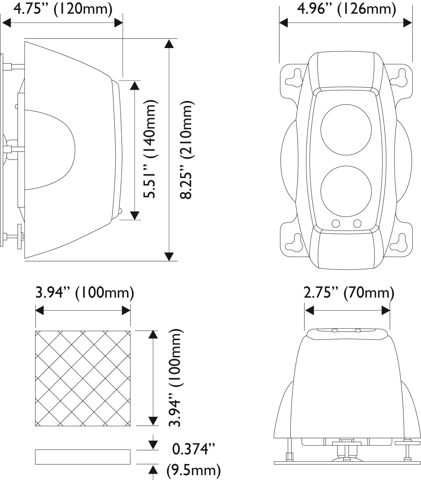 Hochiki FireOPTIX-100M – Photo (Hochiki datasheet S. 2)