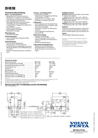 Volvo Penta D3-110 – Drawing (29a76fdea2f7_S1-2 S. 2)
