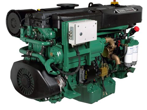 Volvo Penta D16 MH (Auxiliary/Genset) – Photo (Volvo Penta datasheet S. 1)
