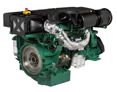 Volvo Penta D16 MH (Auxiliary/Genset) – Photo (Volvo Penta datasheet S. 1)