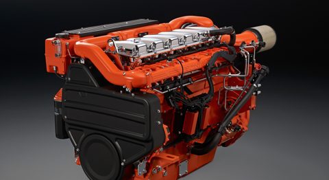 Scania Marine DI13 072M – Photo (Scania Marine datasheet S. 1)