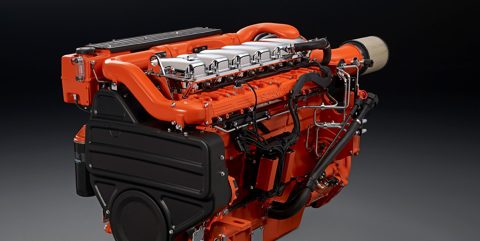 Scania Marine DI13 074M – Photo (Scania Marine datasheet S. 1)