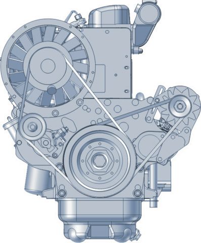 Deutz Marine F3L912 – Photo (Deutz Marine datasheet S. 2)