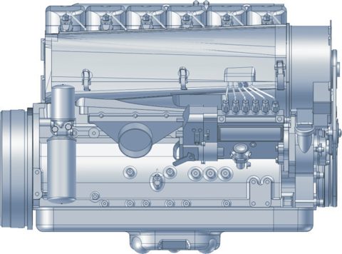Deutz Marine F3L912 – Photo (Deutz Marine datasheet S. 2)