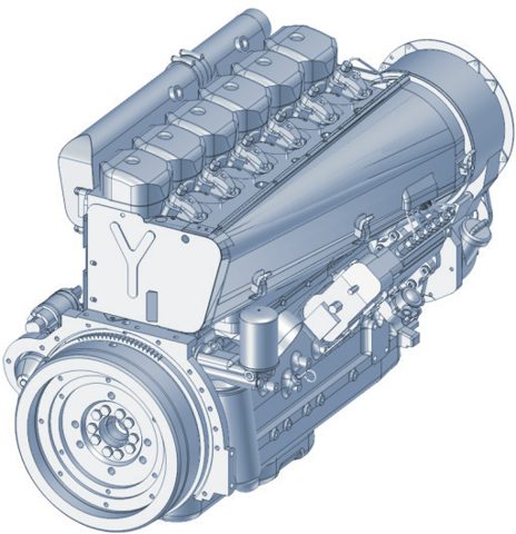 Deutz Marine F3L912 – Photo (Deutz Marine datasheet S. 2)