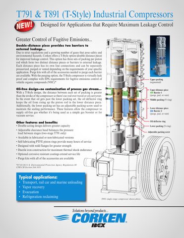 Corken T791 – Drawing (Corken datasheet S. 1)