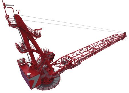 National Oilwell Varco OC3550L Lattice Boom Crane – Photo (National Oilwell Varco datasheet S. 2)