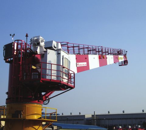 National Oilwell Varco Single Box Boom Cranes – Photo (National Oilwell Varco datasheet S. 1)