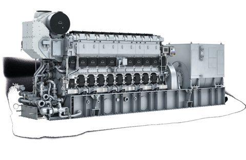MAN Energy Solutions L+V32/44CR GenSet – Photo (MAN Energy Solutions datasheet S. 1)