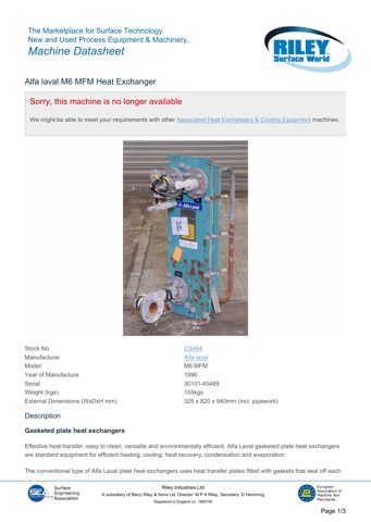 Alfa Laval M6-MFM – Drawing (930d2d1fd81b_S1-3 S. 1)
