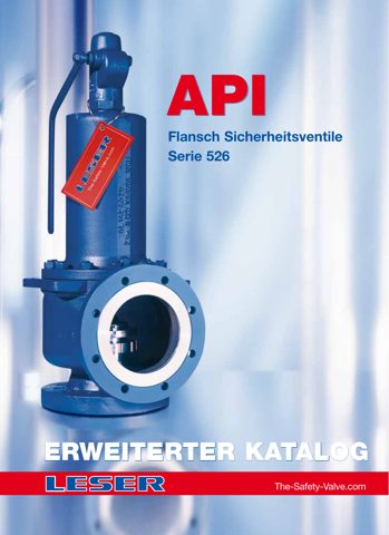 LESER GmbH APIType 526 IC – Drawing (LESER GmbH datasheet S. 1)