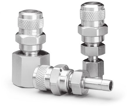 Swagelok Carbon Steel Purge Valve, 1/4 in. MNPT – Photo (Swagelok datasheet S. 1)