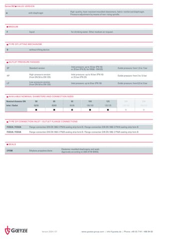 Goetze KG Armaturen Series 382 – Page preview (Goetze KG Armaturen datasheet S. 2)