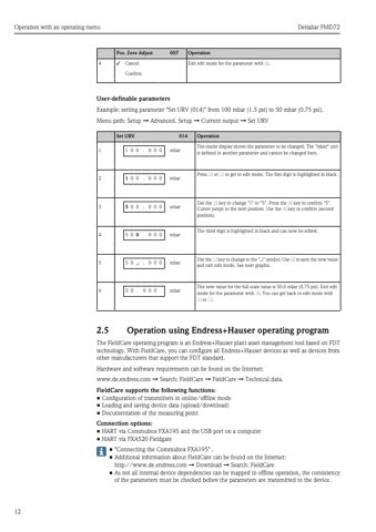 Endress+Hauser Deltabar FMD72 – Page preview (60046241dd3e_S4-15 S. 9)
