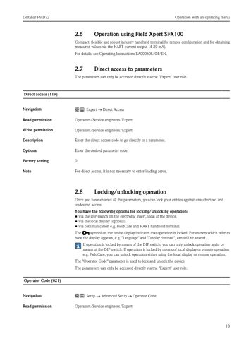 Endress+Hauser Deltabar FMD72 – Page preview (60046241dd3e_S4-15 S. 10)
