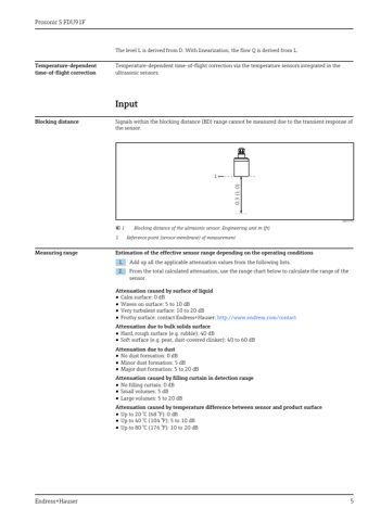 Endress+Hauser Prosonic S FDU91F – Page preview (52f0141677a7_S1-18 S. 5)
