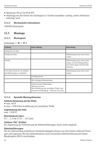 Endress+Hauser Soliswitch FTE20 – Page preview (547efe545bf8_S12-25 S. 13)