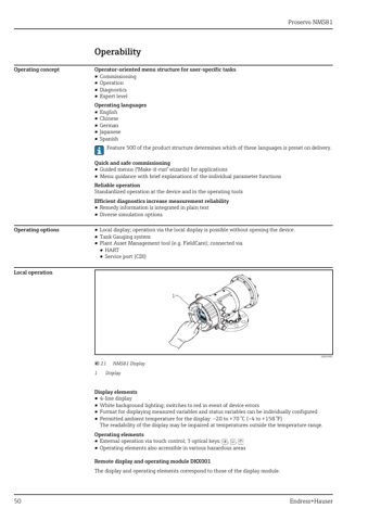 Endress+Hauser Proservo NMS81 – Page preview (71aab33b38d3_S24-60 S. 27)