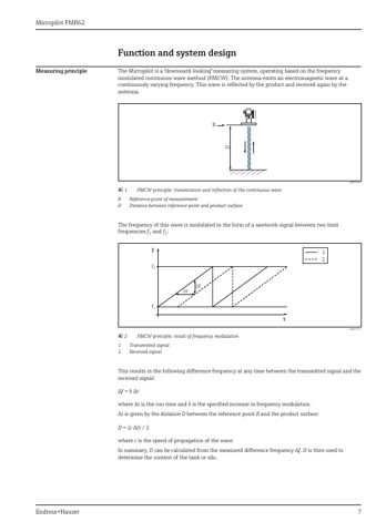 Endress+Hauser Micropilot FMR62 – Page preview (fc0d5e286c7f_S1-84 S. 7)