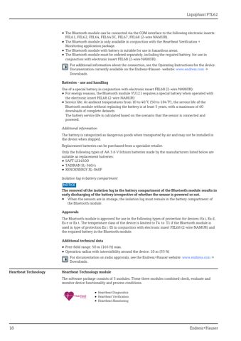 Endress+Hauser Liquiphant FTL62 – Page preview (544c3a708ecd_S8-20 S. 11)