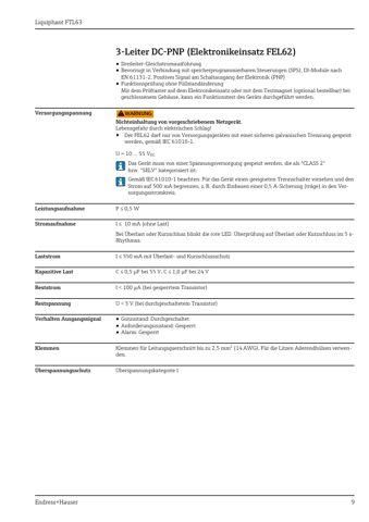 Endress+Hauser Liquiphant FTL63 – Page preview (1f8279ca8ef8_S2-44 S. 8)
