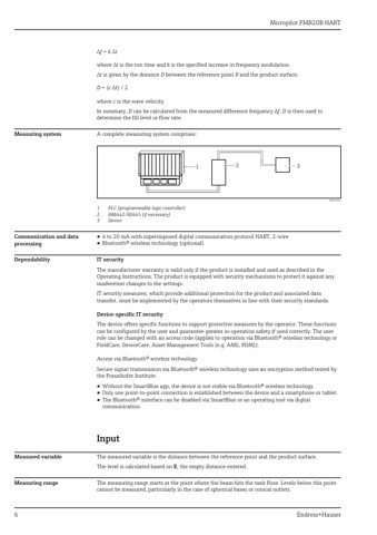 Endress+Hauser Micropilot FMR20B – Page preview (a3ef1cb14782_S1-39 S. 6)