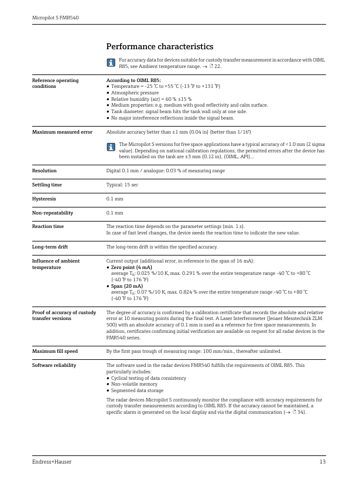 Endress+Hauser Micropilot S FMR540 – Page preview (62208ef77088_S5-31 S. 9)
