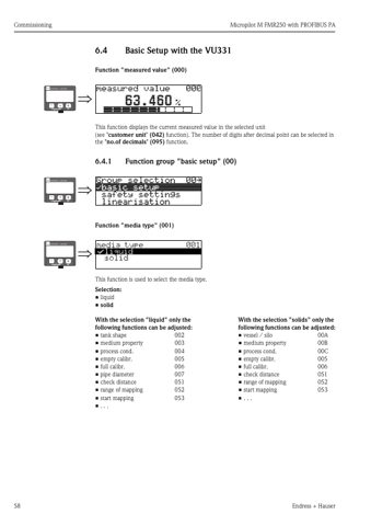 Endress+Hauser Micropilot M FMR250 – Page preview (581de139bbbc_S28-89 S. 31)