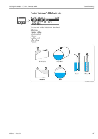 Endress+Hauser Micropilot M FMR250 – Page preview (581de139bbbc_S28-89 S. 32)