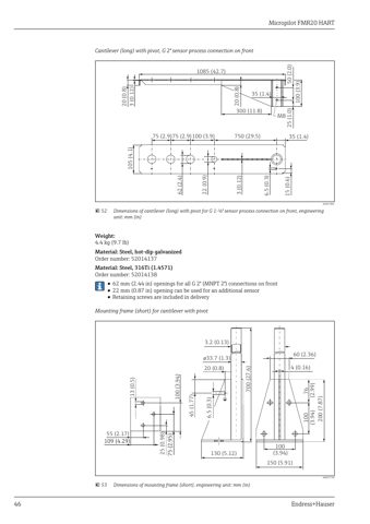 Endress+Hauser Micropilot FMR20 – Drawing (467a0c312128_S23-53 S. 24)