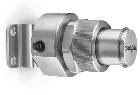 Swagelok Stainless Steel Coalescing / Particle Filter, 1/4 in. Female Swagelok Tube Fitting, Fluorocarbon FKM O-Rings – Photo (Swagelok datasheet S. 1)